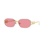 Versace 2274 Rectangel Rim Less Sunglasses